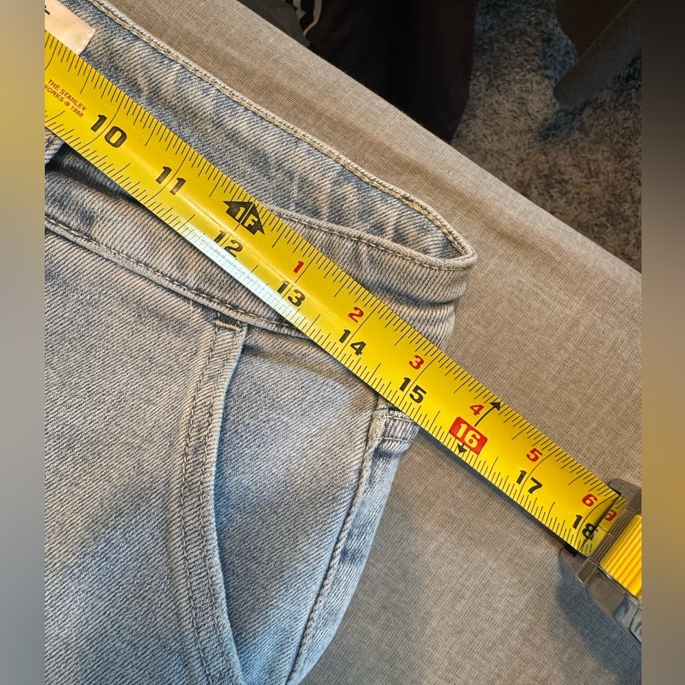 Lovervet by Vervet Cargo Pocket Wide Leg Jeans Size 28 - Picture 5 of 7